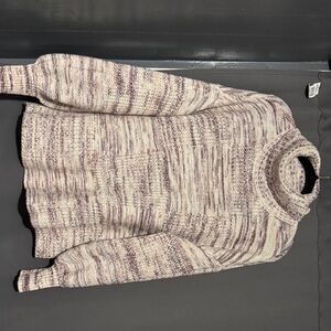 Liz Claiborne Multicolor Cowl Neck Sweater